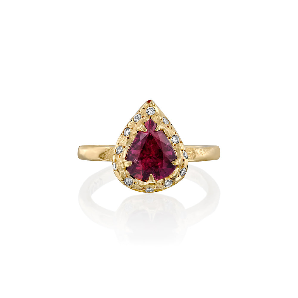 One of a kind baby Eden Ring & Ruby - Danielle Gerber Freedom Jewelry