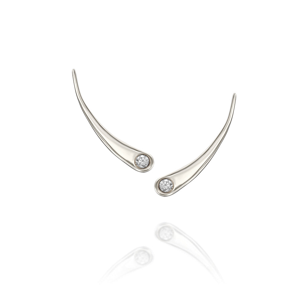 Comet Ear Climber & Diamond - Danielle Gerber Freedom Jewelry