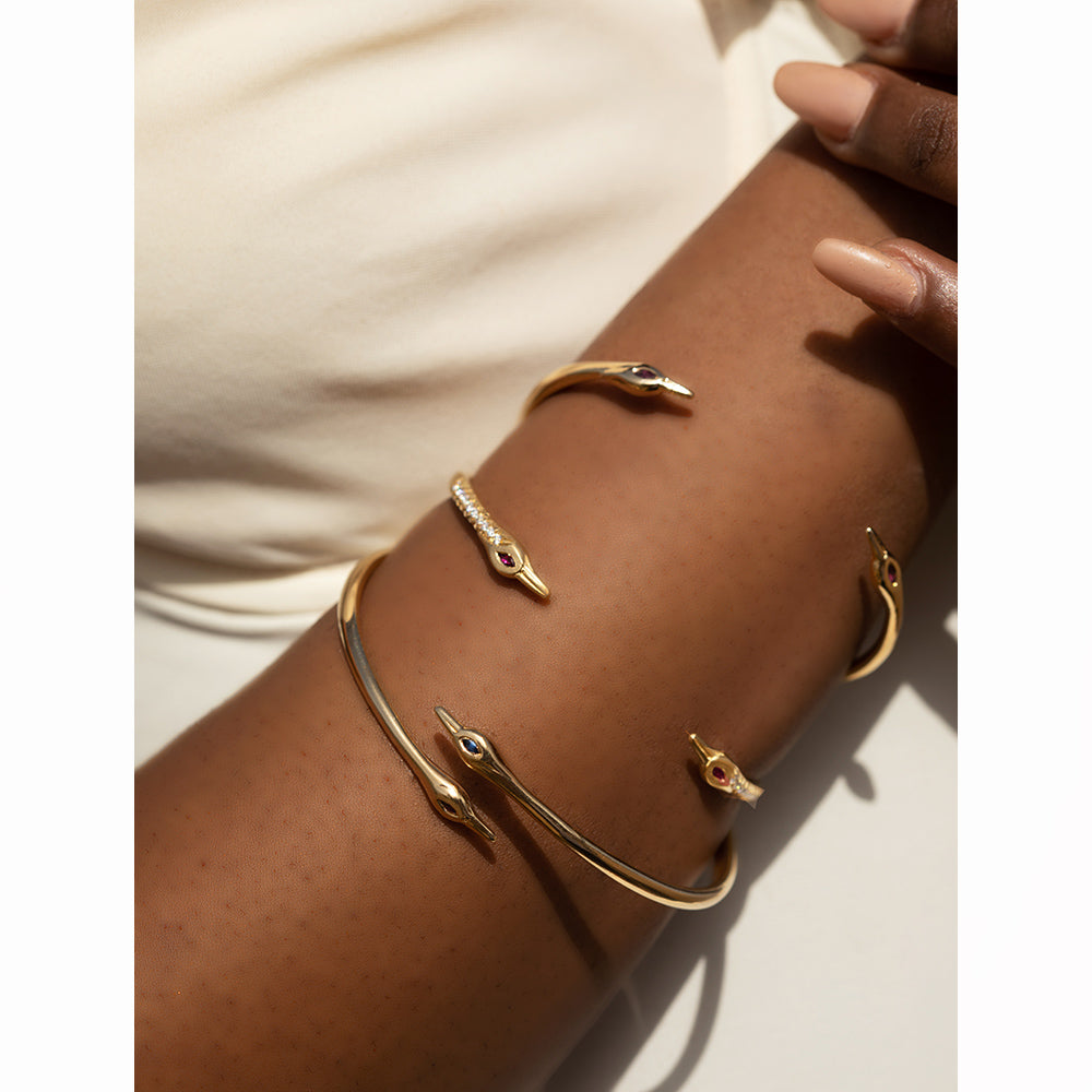 Cranes bangle - Danielle Gerber Freedom Jewelry