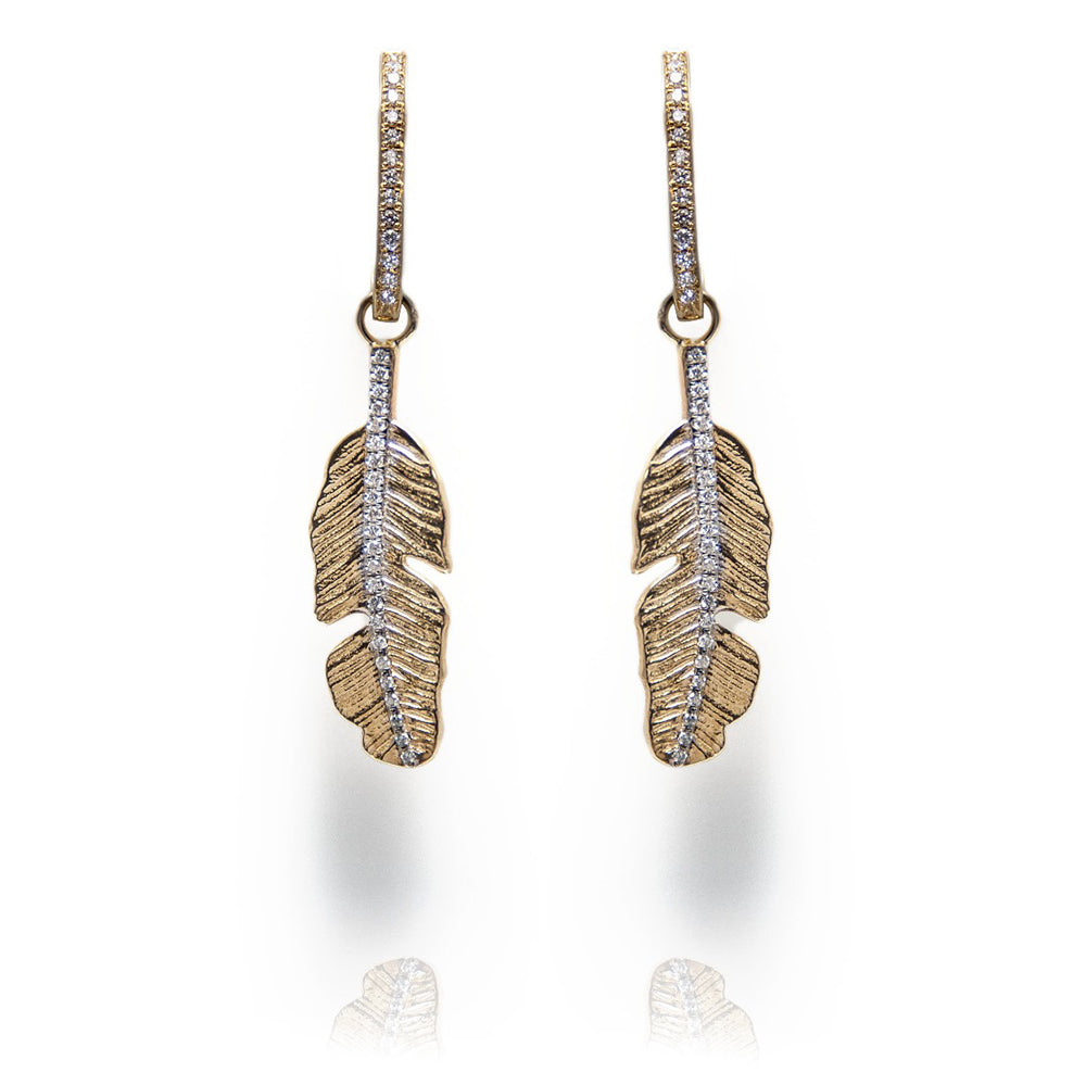 Modular Feather Earrings - Danielle Gerber Freedom Jewelry