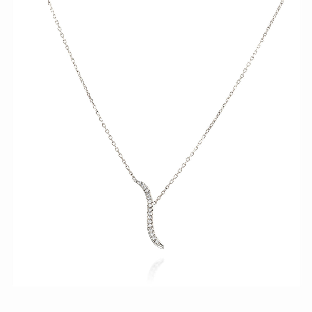 Flowy Necklace &amp; Diamonds - Danielle Gerber Freedom Jewelry