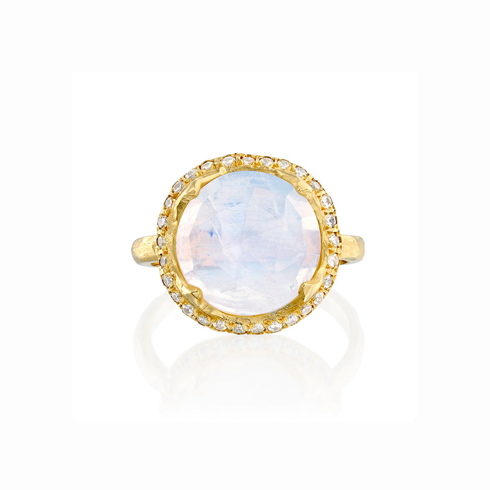 Lilith ring - Moonstone - Danielle Gerber Freedom Jewelry