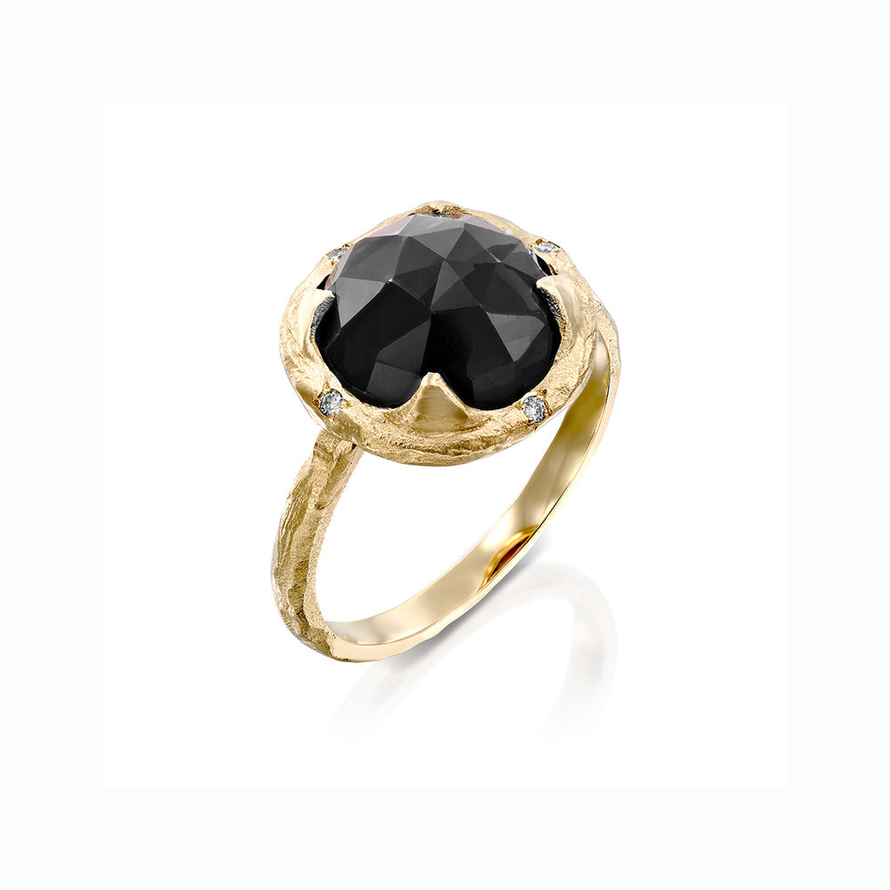 Lilith ring - black onyx