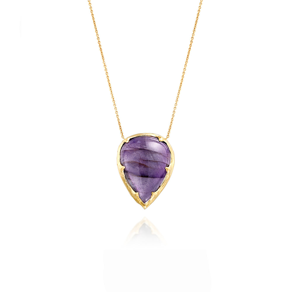 One of a kind Mystic Purple Labradorite Pendant - Danielle Gerber Freedom Jewelry