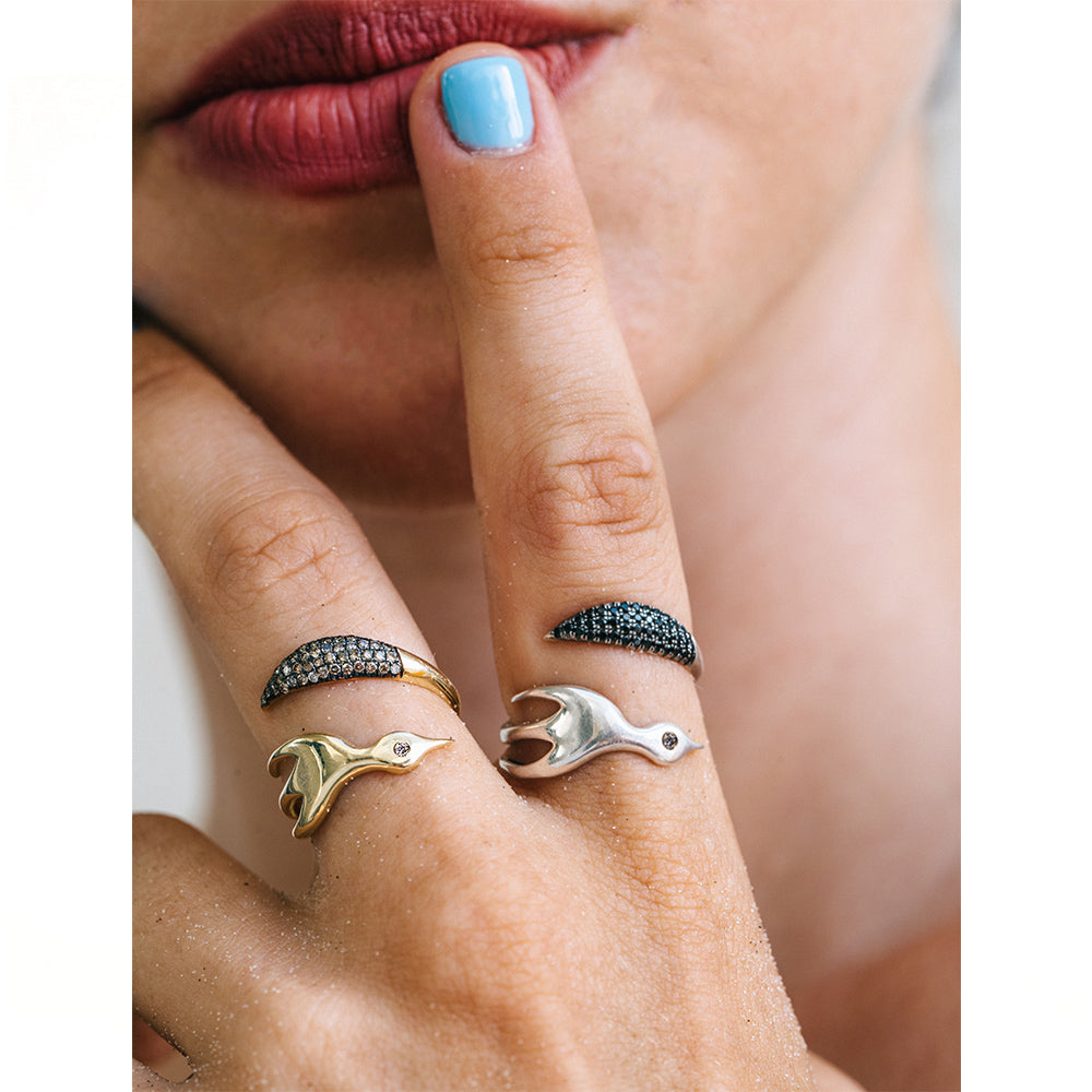 Phoenix Ring -Champagne - Danielle Gerber Freedom Jewelry