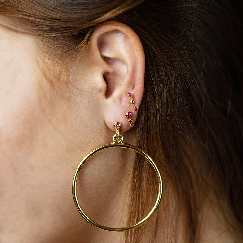 Libra studs - Danielle Gerber Freedom Jewelry