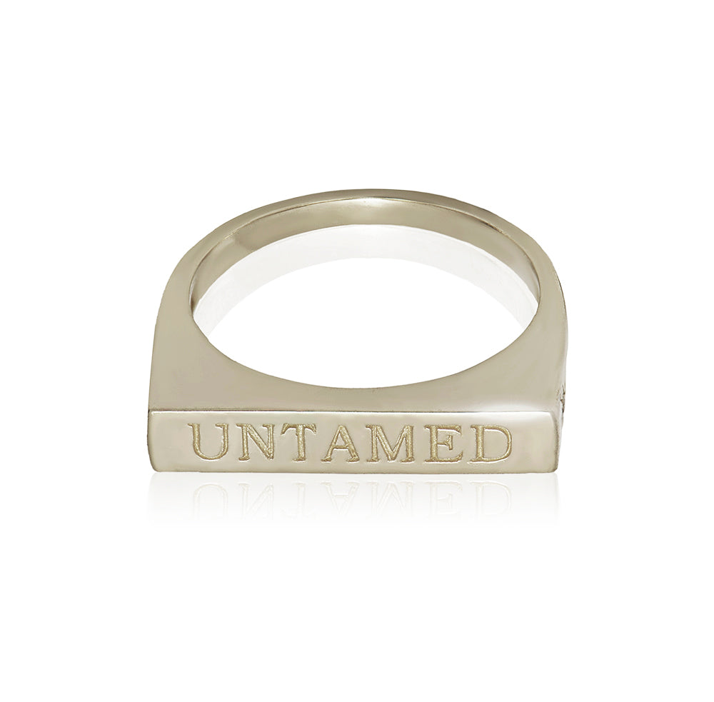 UNTAMED Ring - silver - Danielle Gerber Freedom Jewelry