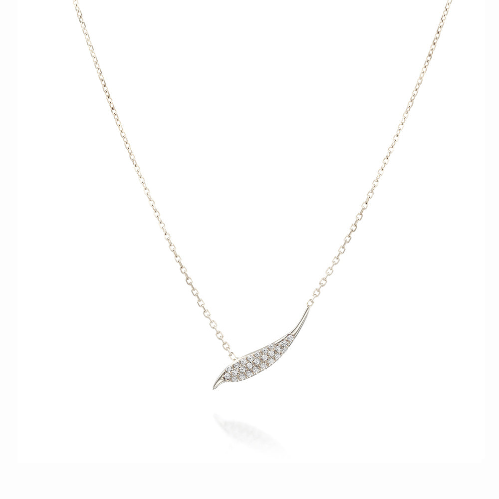 Willow Necklace and Diamonds - Danielle Gerber Freedom Jewelry