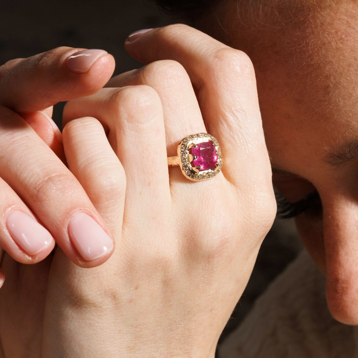 Pink Tourmaline & Ruby Collection