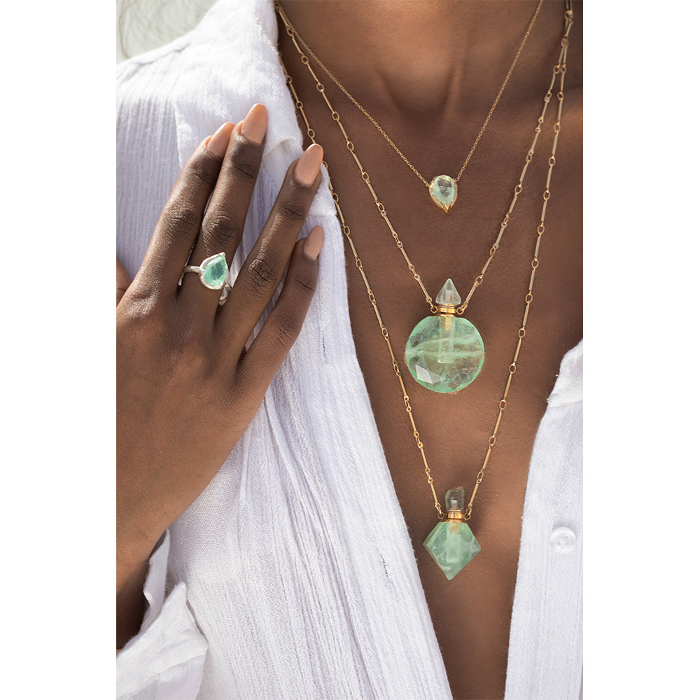 Green Fluorite Jewelry