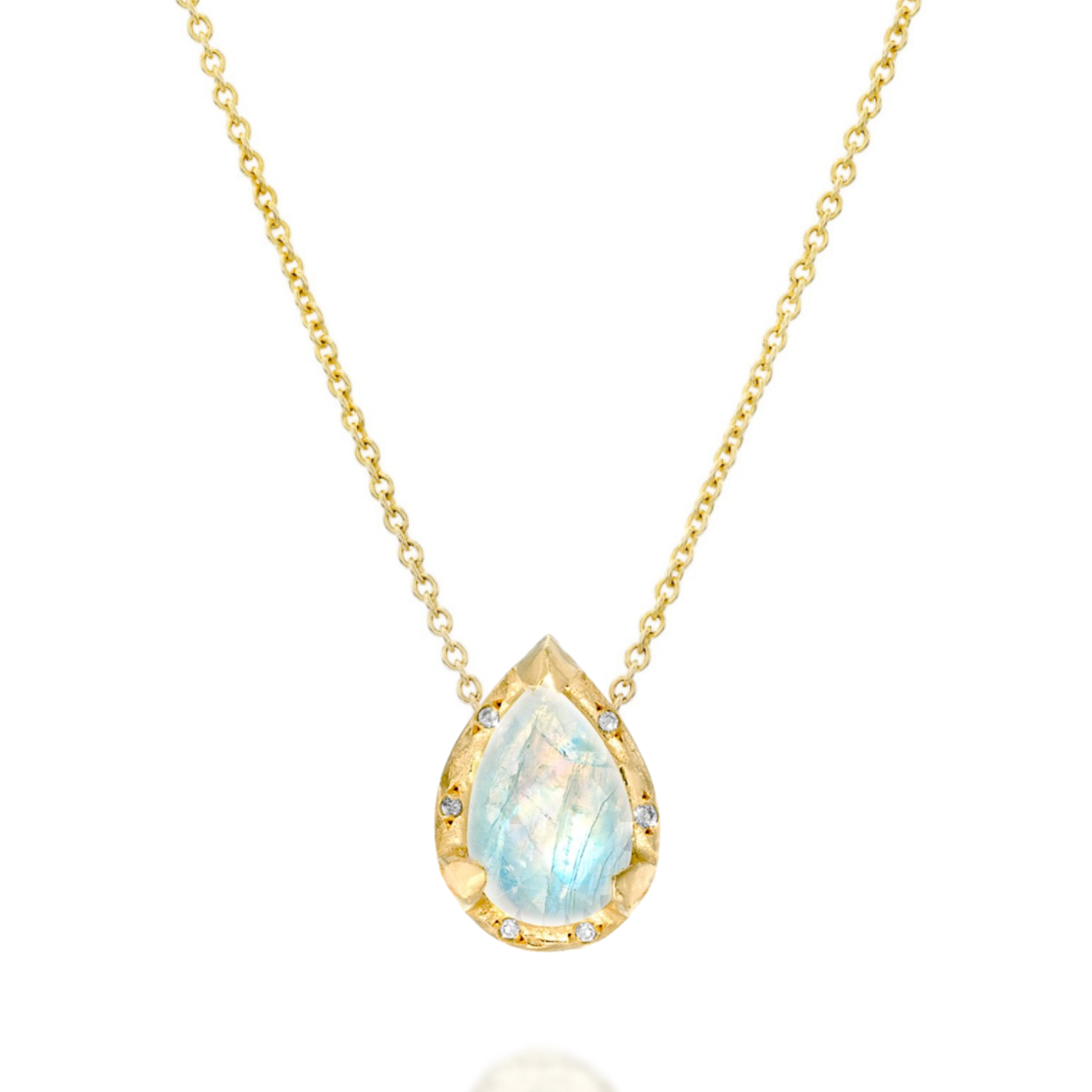 Gold Eden Necklace - Moonstone