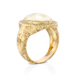 Mother of Pearl Signet ring