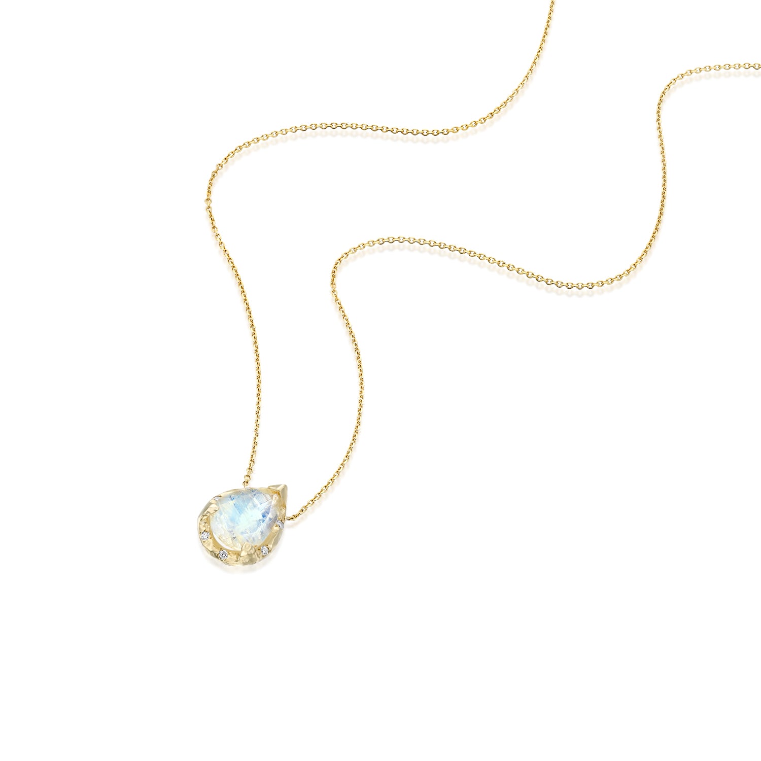 Gold Eden Necklace - Moonstone