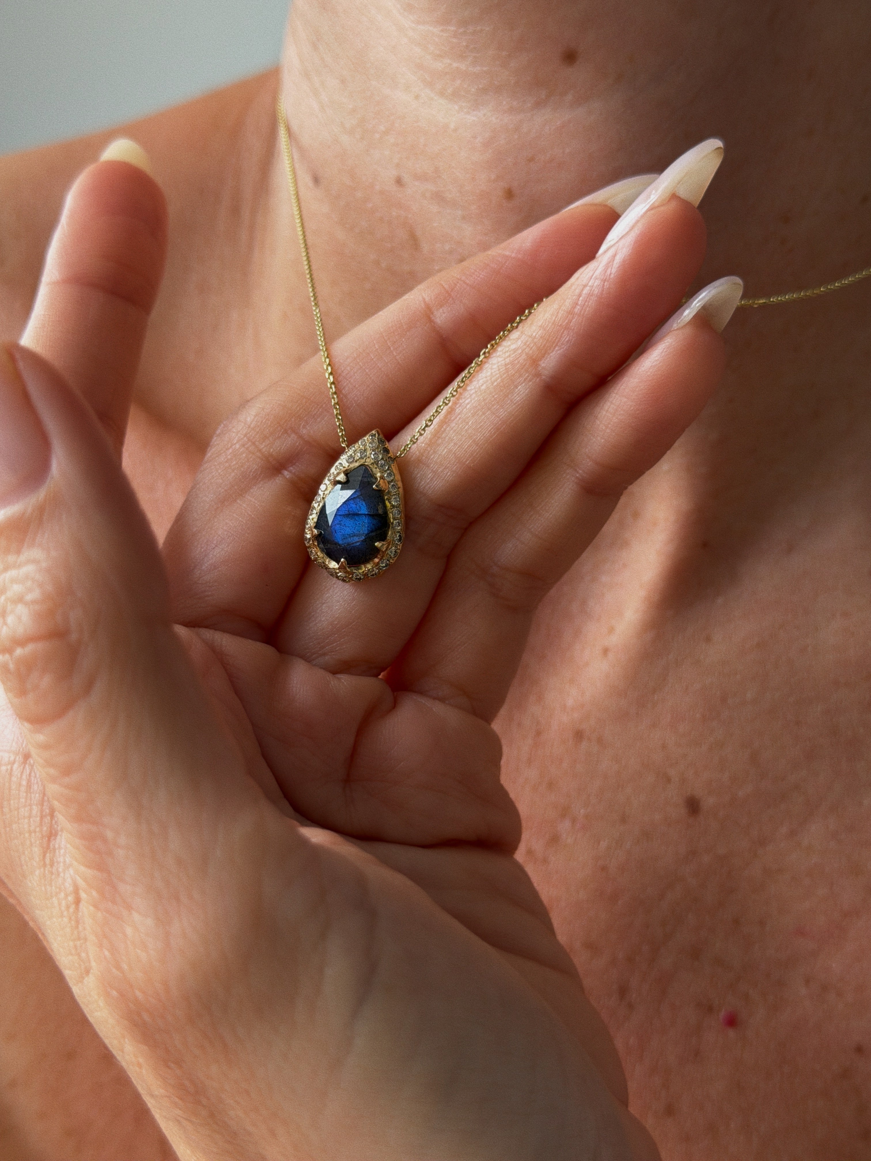 Mystic Eden Necklace - Labradorite