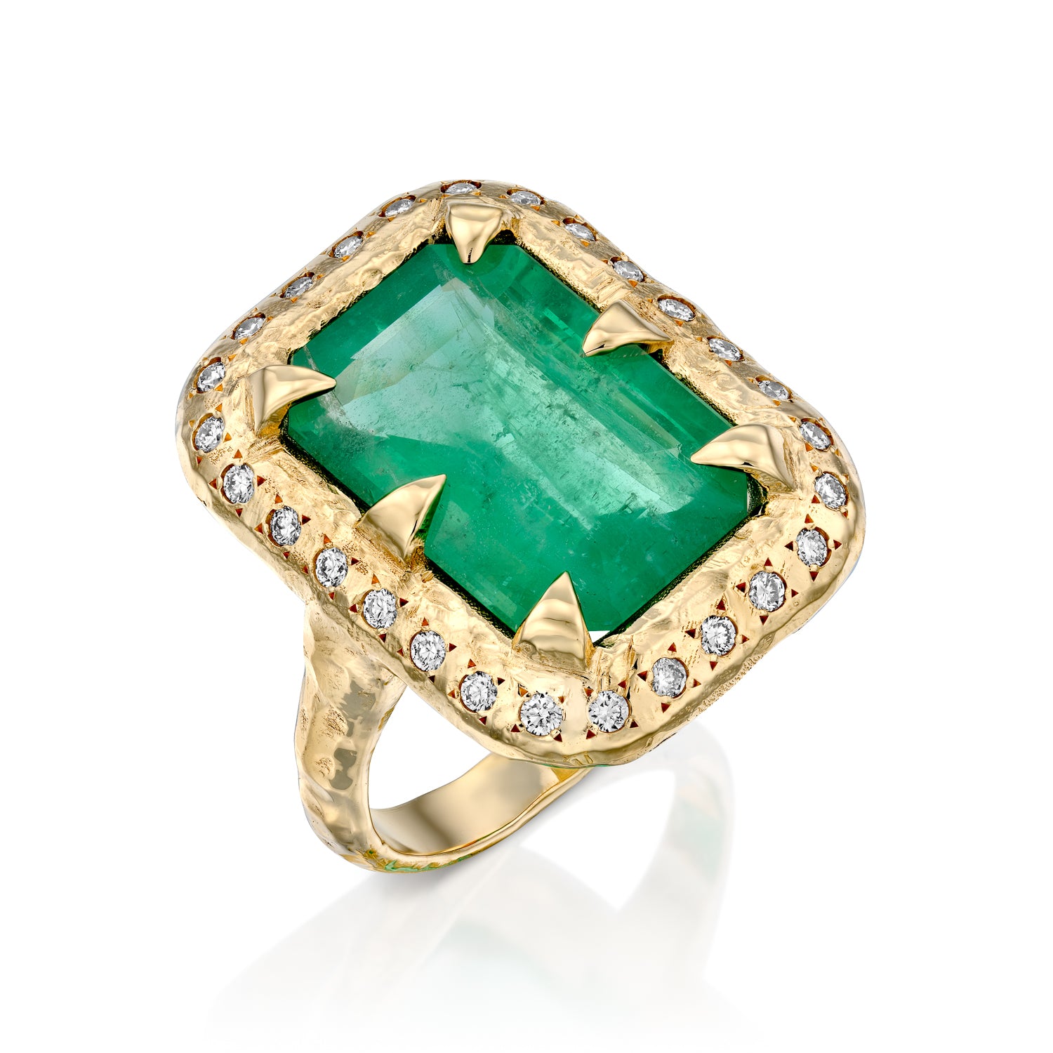 OOAK Emerald Ring