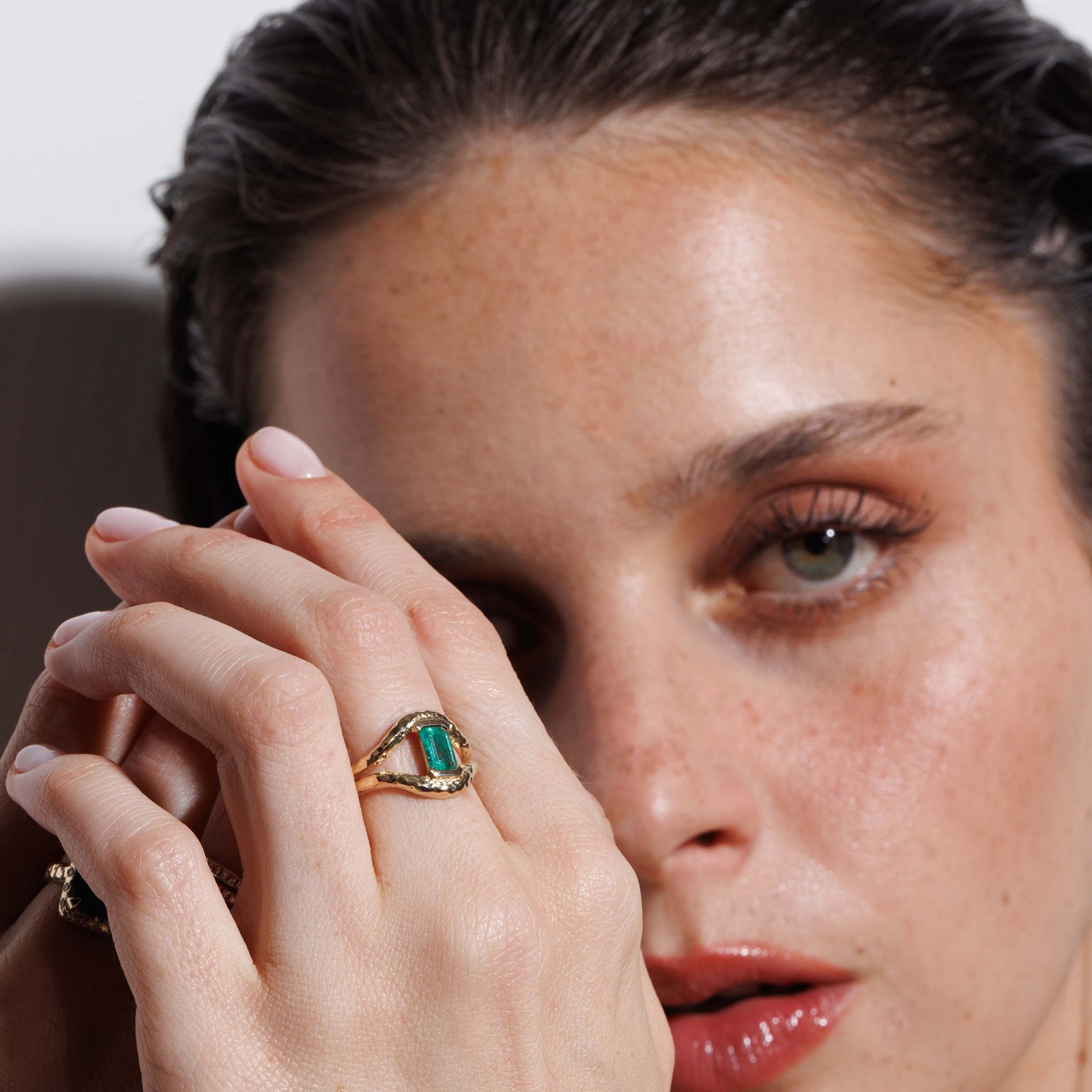 Lainey Emerald Ring