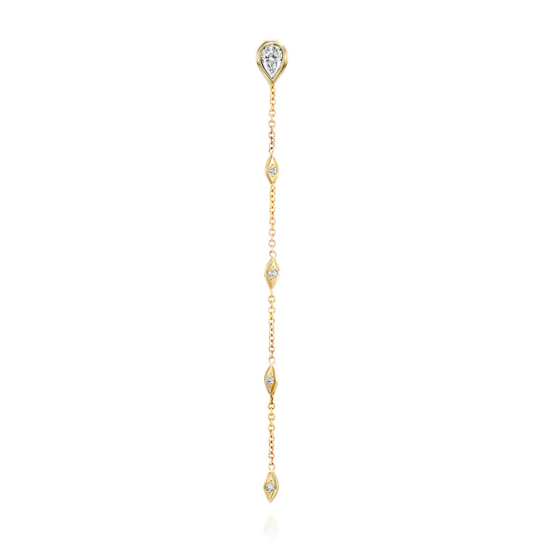 Lola earring - White Topaz