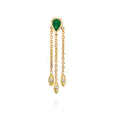 Luna earring- Emerald