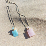potion in a bottle - Amazonite Rectangle - Danielle Gerber Freedom Jewelry