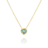 Baby Inanna Necklace & Green Fluorite - Danielle Gerber Freedom Jewelry