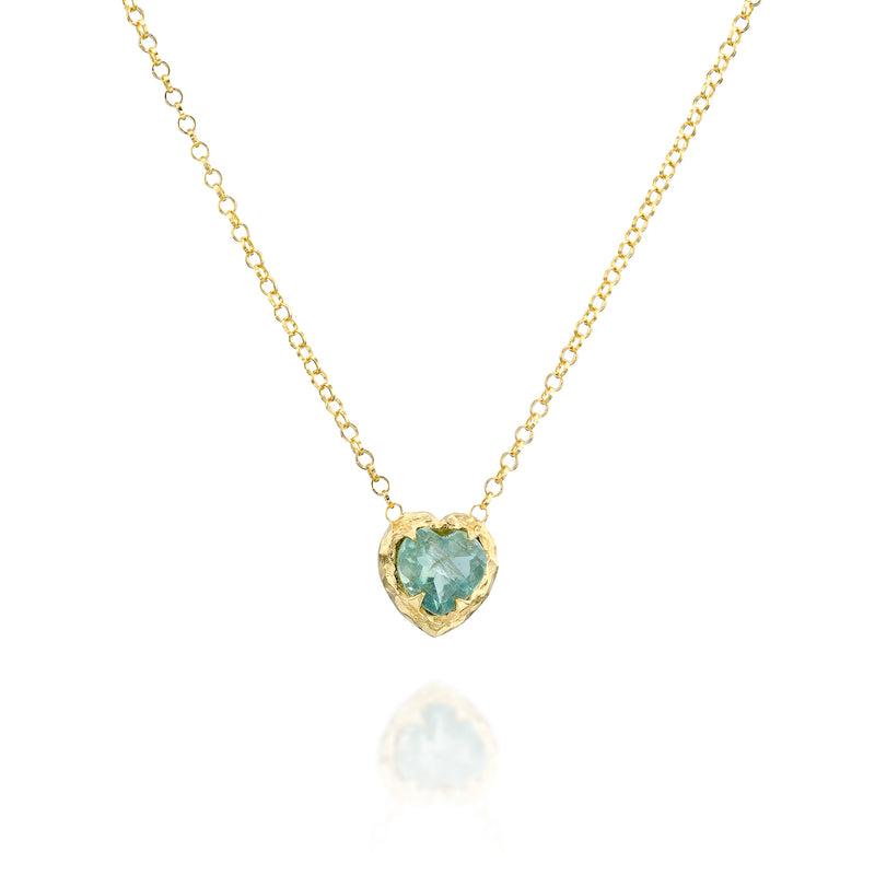 Baby Inanna Necklace & Green Fluorite - Danielle Gerber Freedom Jewelry
