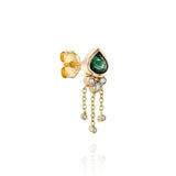 Dharamkot Earring & Lagoon Tourmaline  - one of a kind - Danielle Gerber Freedom Jewelry