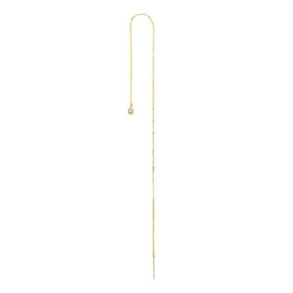 Mini falling star earring