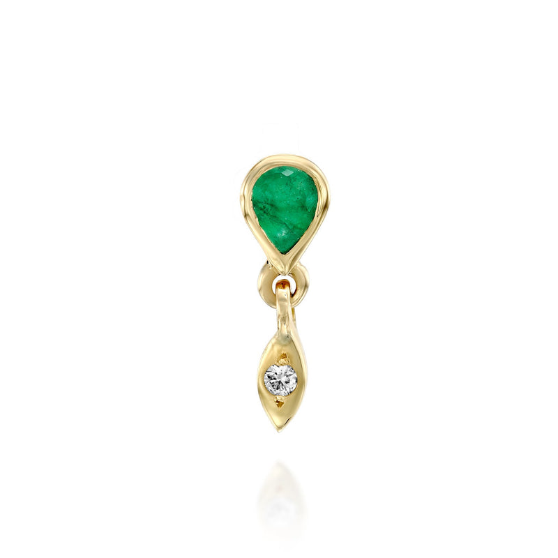 Joann earring - Emerald
