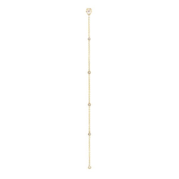 Tyra earring - White Topaz