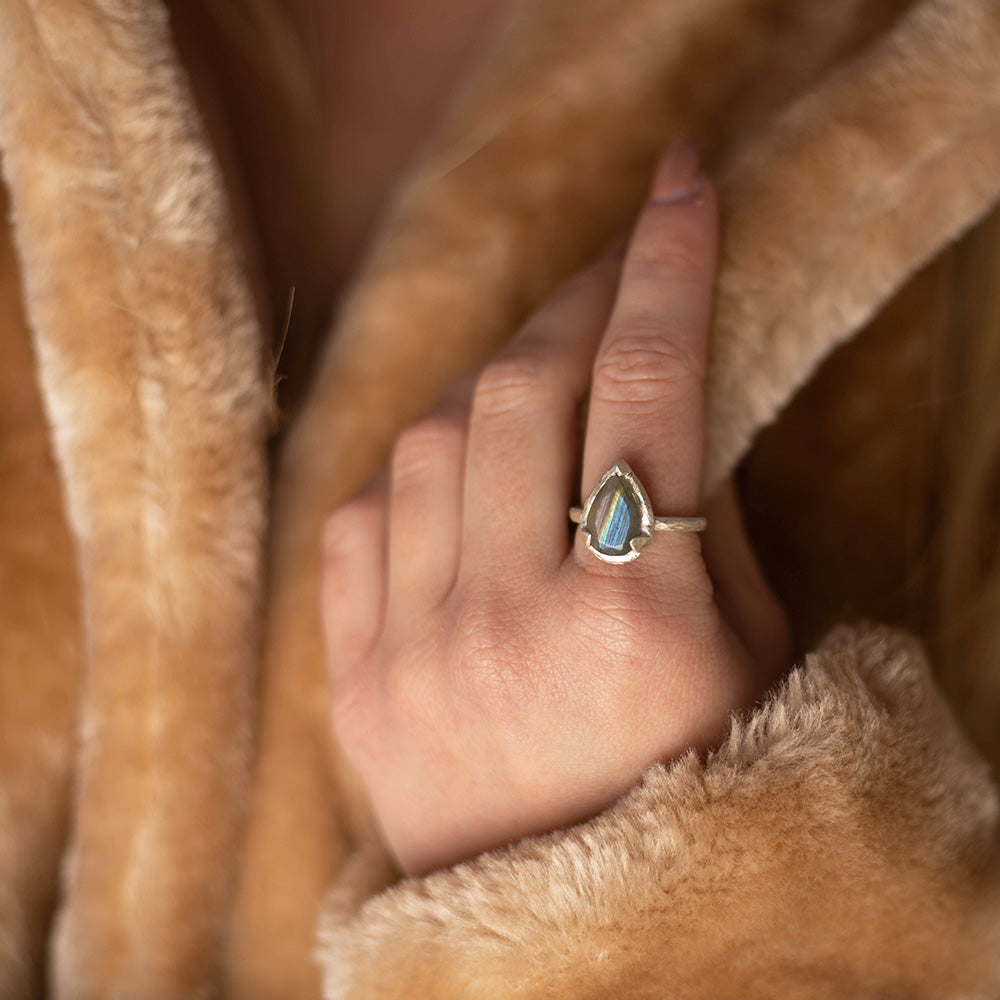 Eden ring - Labradorite - Danielle Gerber Freedom Jewelry