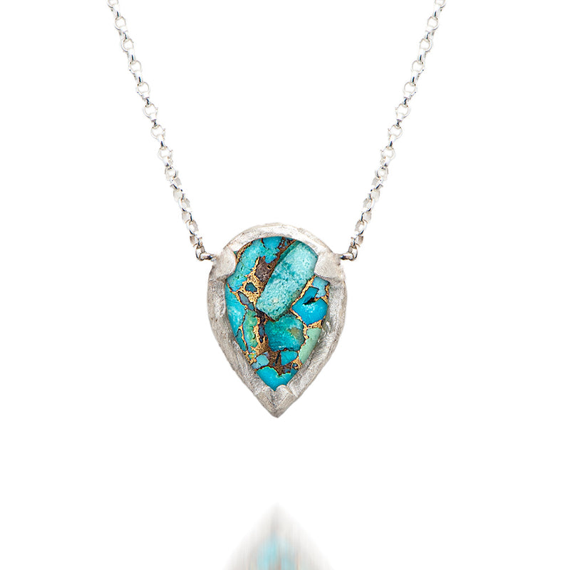 Eden Necklace - Turquoise - Danielle Gerber Freedom Jewelry
