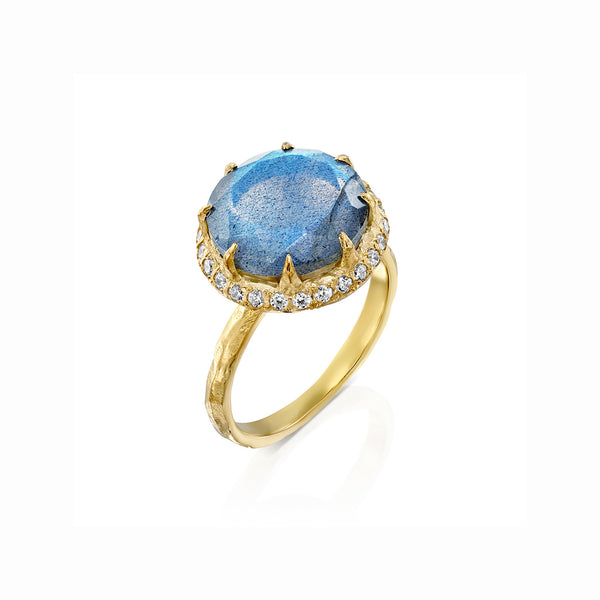 Freya Ring - Labradorite - Danielle Gerber Freedom Jewelry