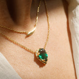 Mystic Eden Necklace - Emerald - Danielle Gerber Freedom Jewelry