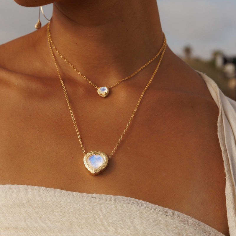 Inanna Necklace - Moonstone - Danielle Gerber Freedom Jewelry
