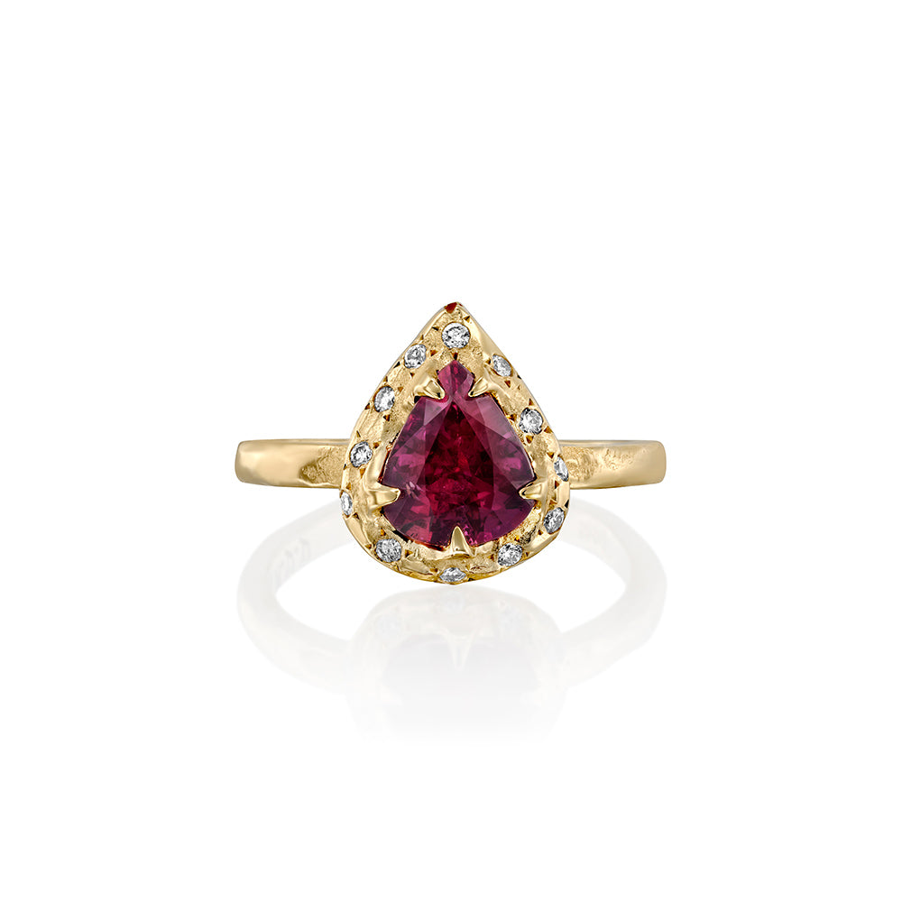 One of a kind baby Eden Ring &amp; Ruby - Danielle Gerber Freedom Jewelry