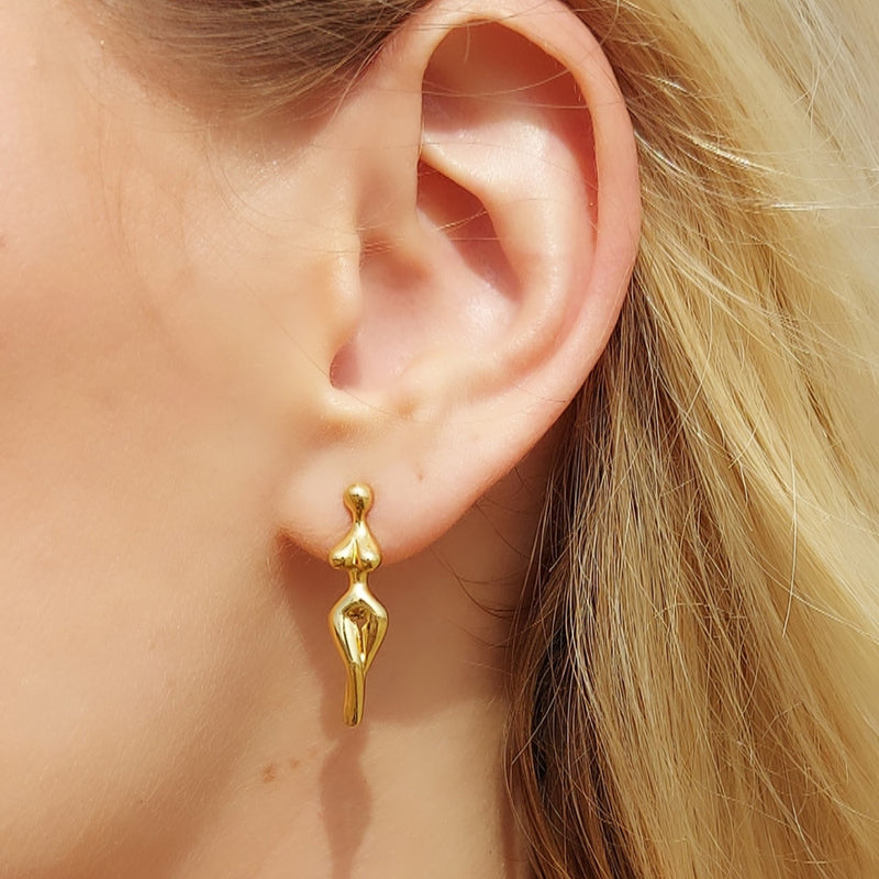 Baby Shakti studs - Danielle Gerber Freedom Jewelry