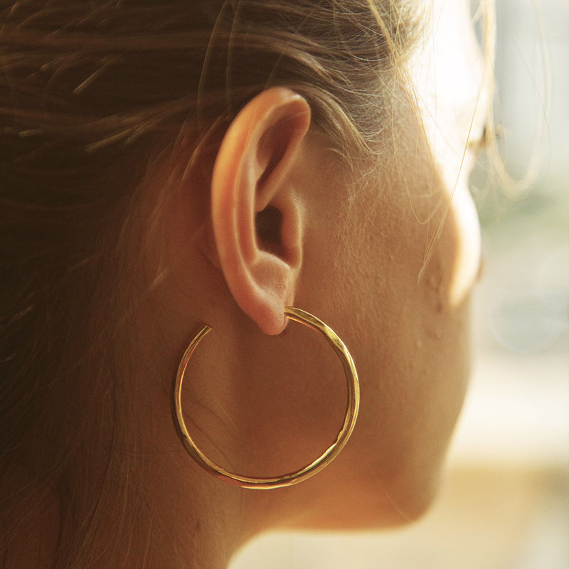 Big Eden Hoop Earrings - Danielle Gerber Freedom Jewelry