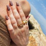 Boobies ring & ruby - Danielle Gerber Freedom Jewelry