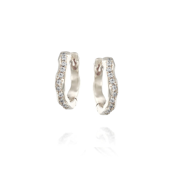 Mini Eden hoops & Diamonds - Danielle Gerber Freedom Jewelry