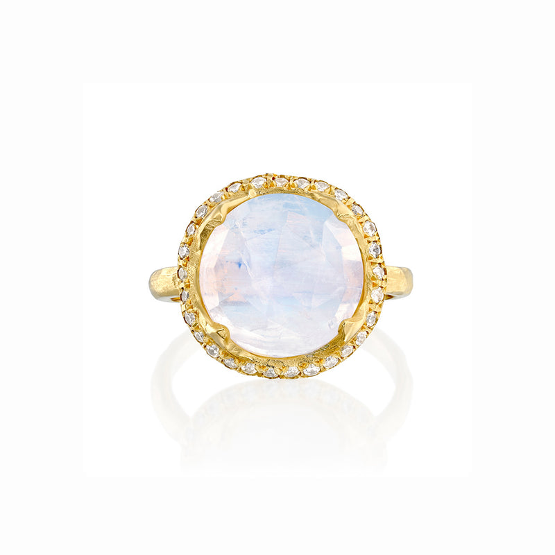 Lilith ring - Moonstone - Danielle Gerber Freedom Jewelry