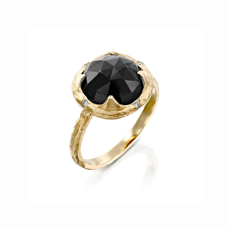 Lilith ring - black onyx - Danielle Gerber Freedom Jewelry