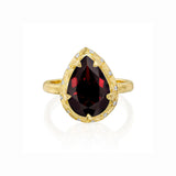 Mystic Eden Ring -  Garnet - Danielle Gerber Freedom Jewelry