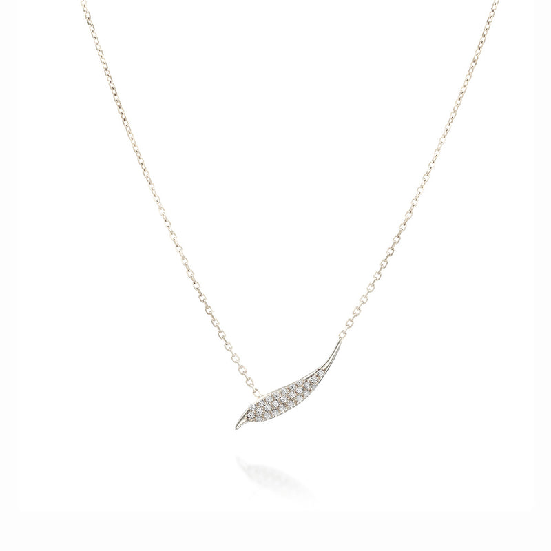 Willow Necklace and Diamonds - Danielle Gerber Freedom Jewelry